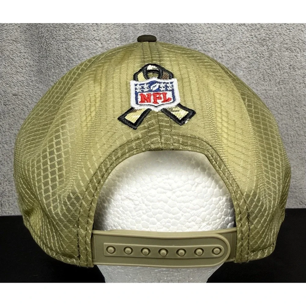 Green Bay Packers New Era‎ NFL Salute To Service #55 Enagbare SnapBack Large/XL